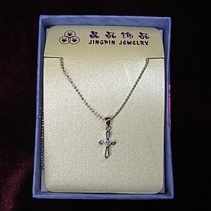 Stunning New Petite Cross Necklace
